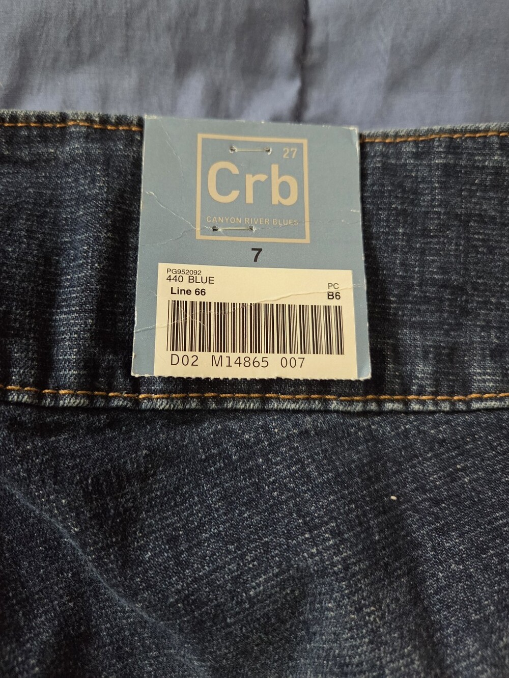 Canyon River Blues Size 7 New With Tags - Picture 5 of 9